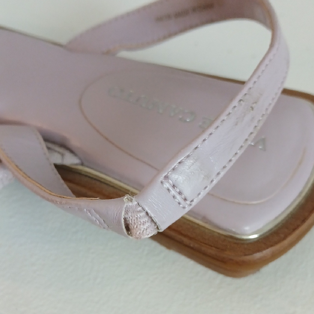 Vince Camuto Lavender Sandals with Rhinestones - Picture 4 of 5